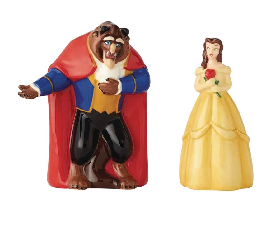 Disney Salt & Pepper Shaker Sets - Belle And The Beast
