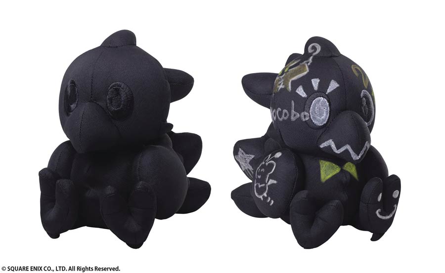 Final Fantasy Chocobo Autograph Plush Black Version