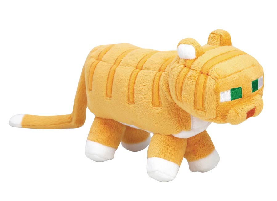 Minecraft Adventure Tabby Cat Plush