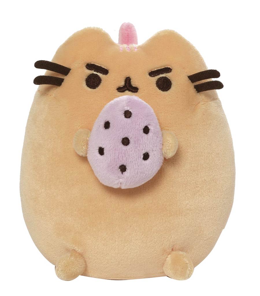 Pusheen Pusheenosaurus With Egg 6-Inch Plush - Strawberry Banana