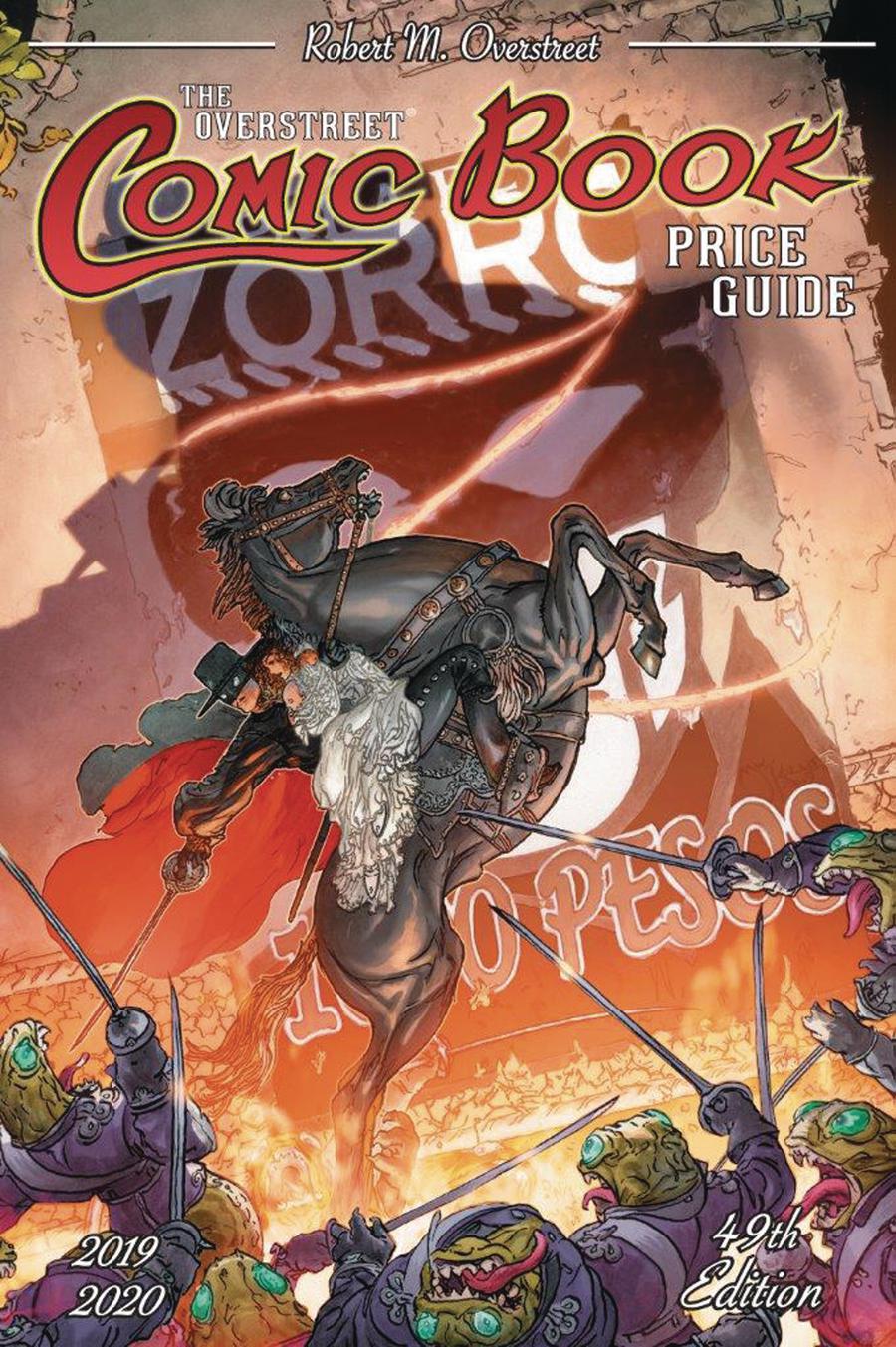 Overstreet Comic Book Price Guide Vol 49 HC Hall Of Fame Zorro