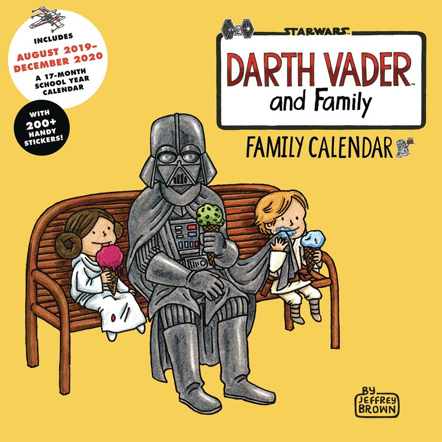 Star Wars Darth Vader And Family 2020 Wall Calendar