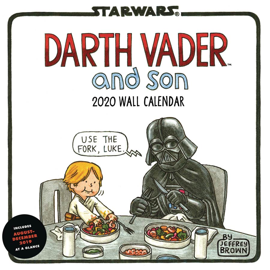 Star Wars Darth Vader And Son 2020 Wall Calendar
