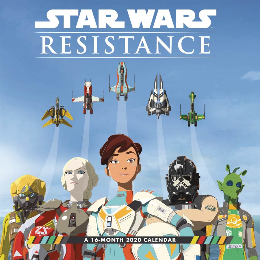 Star Wars Resistance 2020 16-Month Wall Calendar