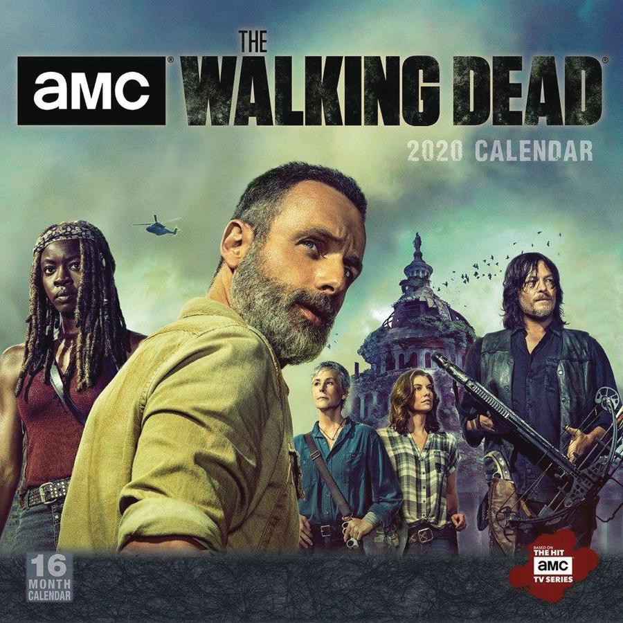 Walking Dead AMC 2020 Wall Calendar