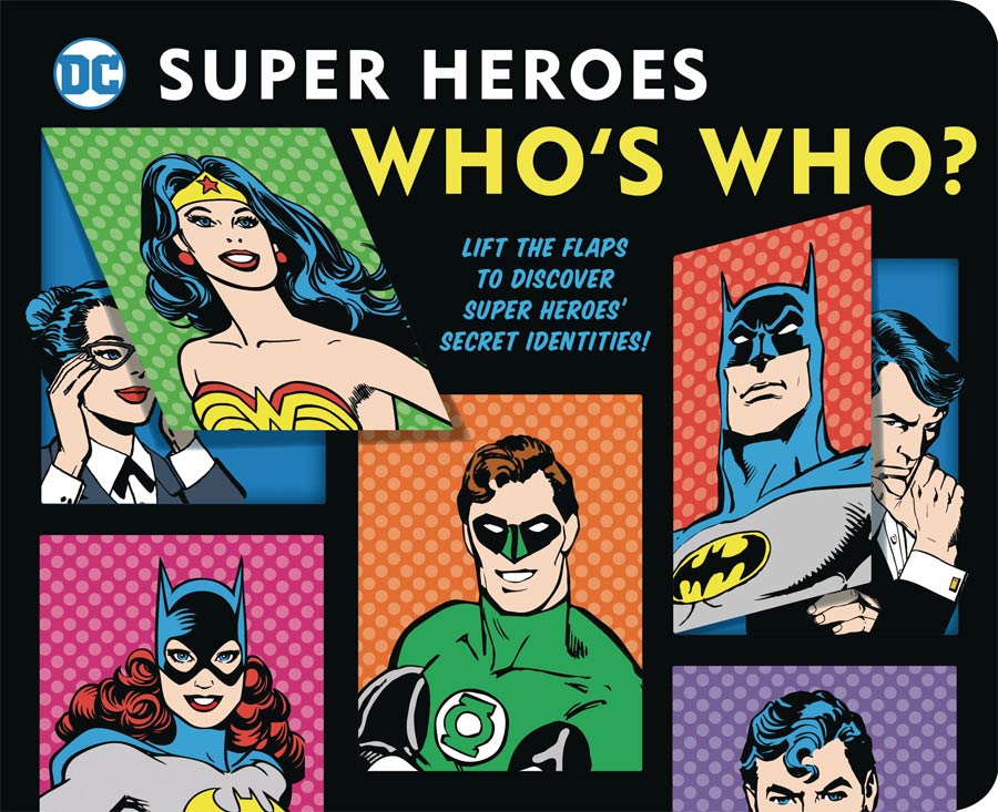 DC Super Heroes Whos Who Board Book HC