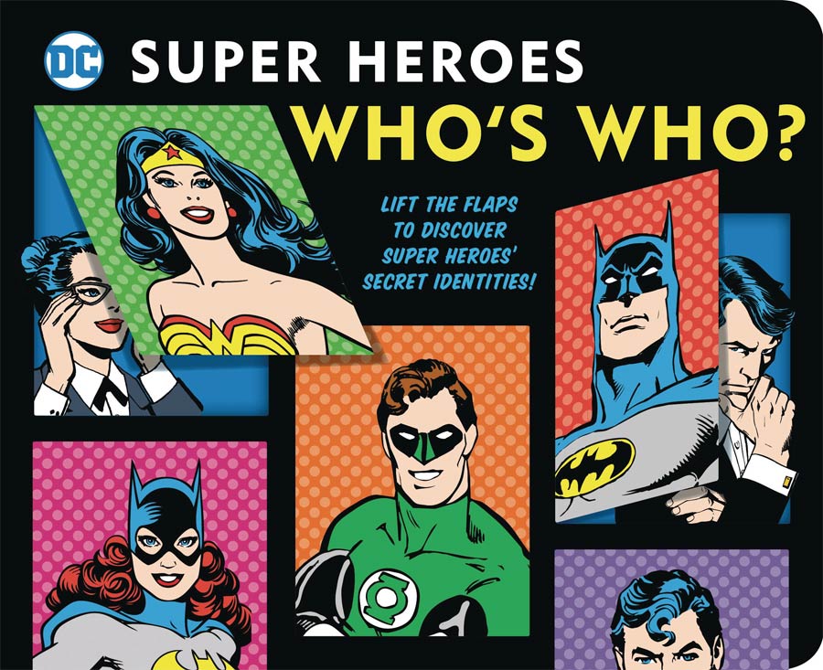 DC Super Heroes Whos Who Board Book HC