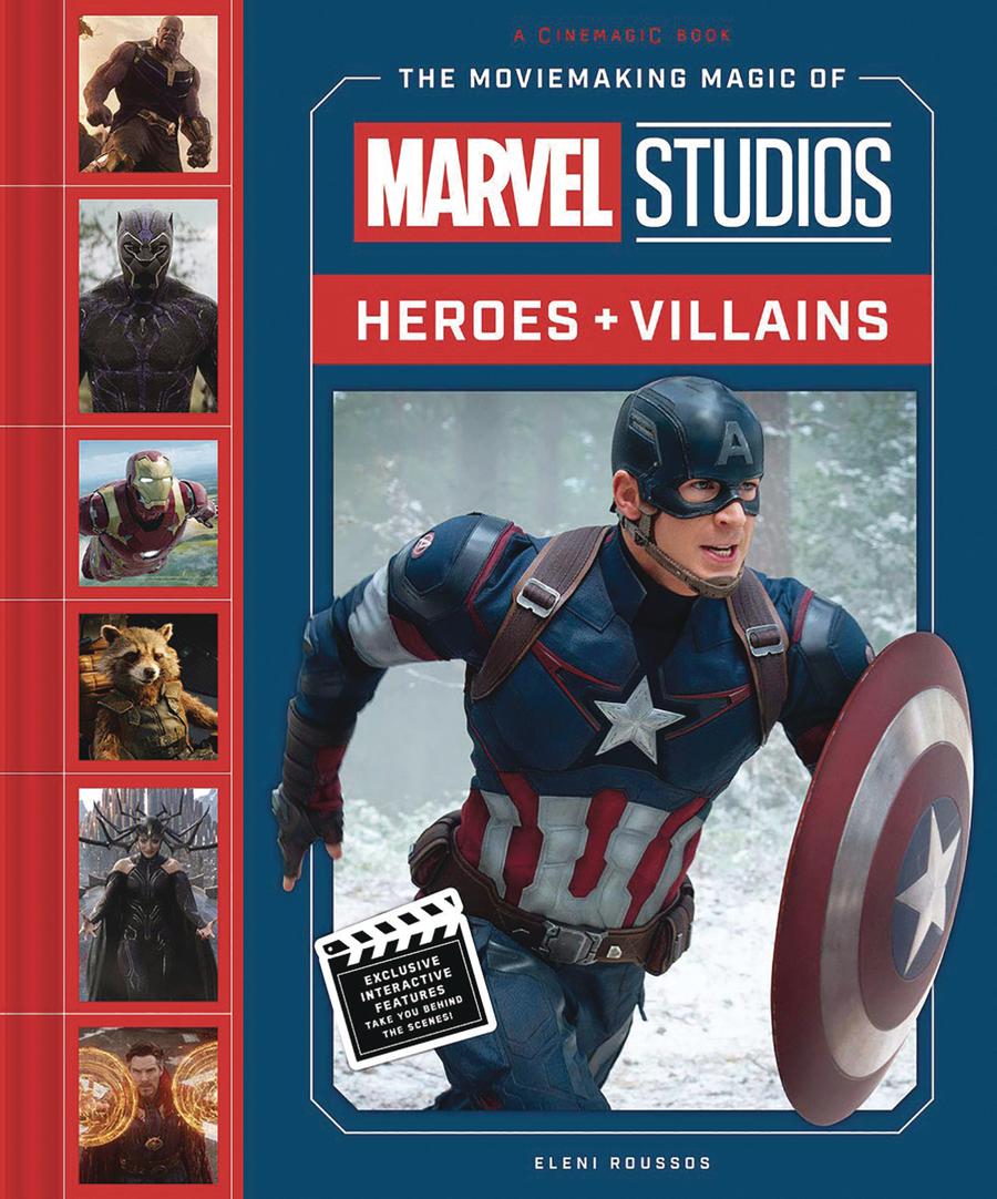 Moviemaking Magic Of Marvel Studios Heroes & Villains HC