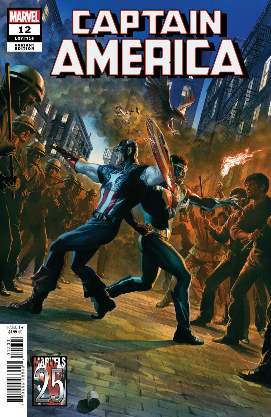 Captain America Vol 9 #12 Cover D Variant Alex Ross Marvels 25th Cover