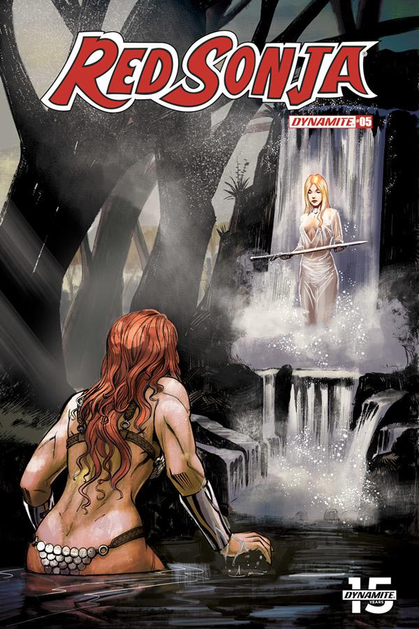 Red Sonja Vol 8 #5 Cover F Incentive Bob Q Seduction Color Variant Cover