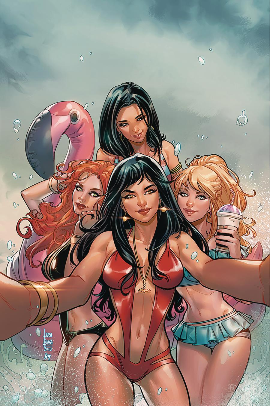 Red Sonja And Vampirella Meet Betty And Veronica #2 Cover J Incentive Laura Braga Virgin Cover