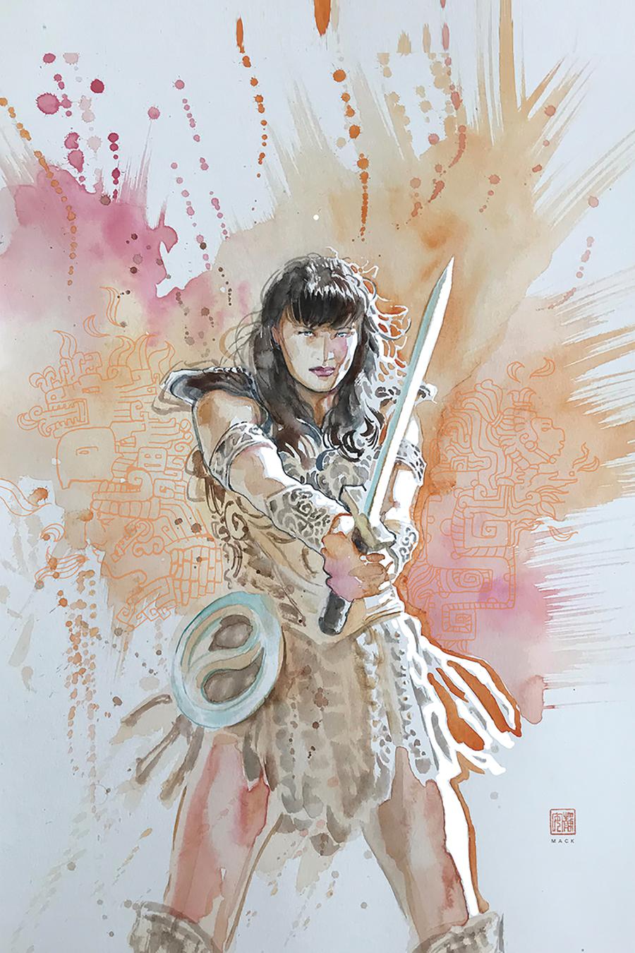 Xena Warrior Princess Vol 4 #3 Cover D Incentive David Mack Virgin Cover