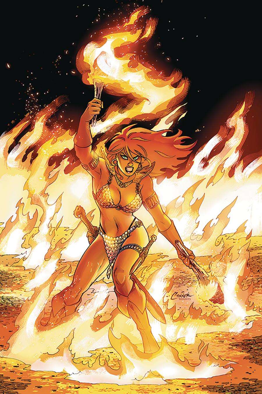 Red Sonja Vol 8 #5 Cover K Limited Edition Amanda Conner Virgin Cover