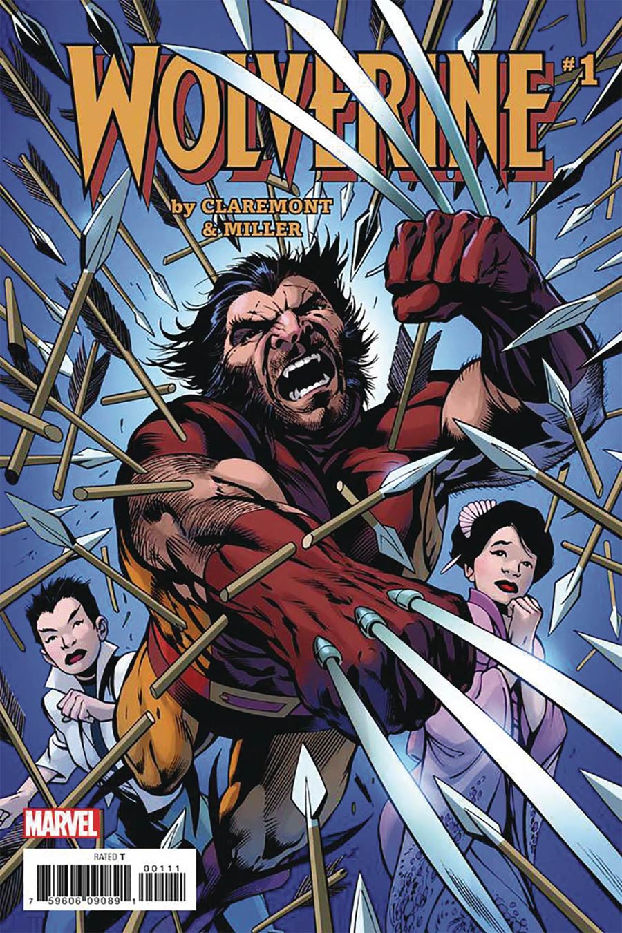 Wolverine #1 Cover I DF Special Encore Edition Gold Signature Series Signed By Chris Claremont