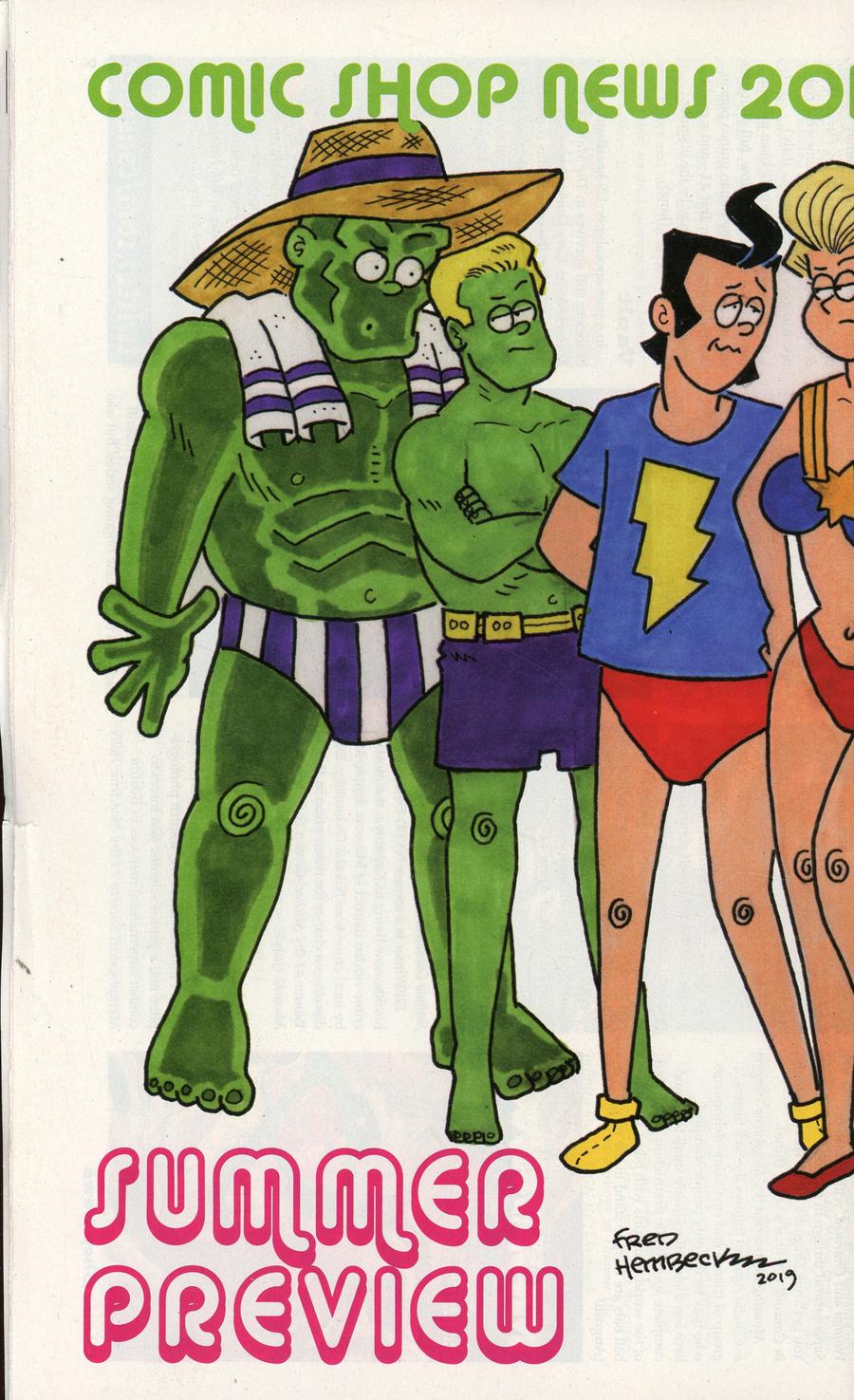 Comic Shop News 2019 Summer Preview - FREE - Limit 1 Per Customer