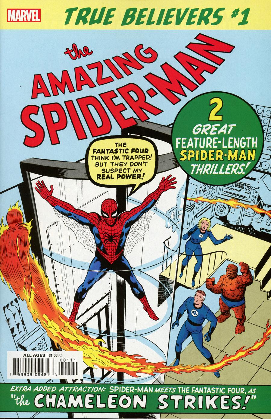 True Believers Amazing Spider-Man #1 Cover B (Reprint)