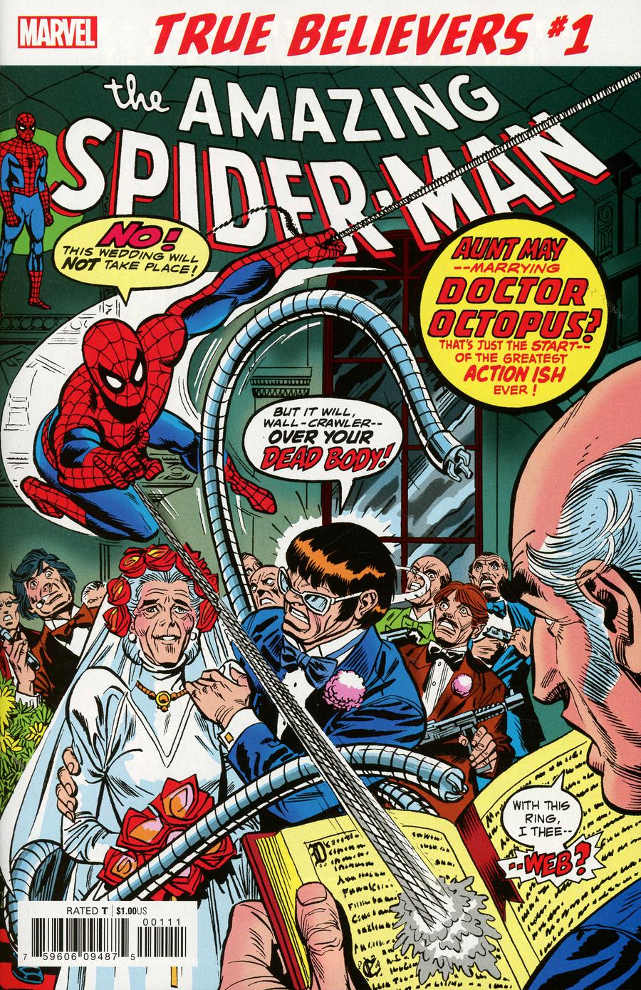 True Believers Spider-Man Wedding Of Aunt May & Doc Ock #1