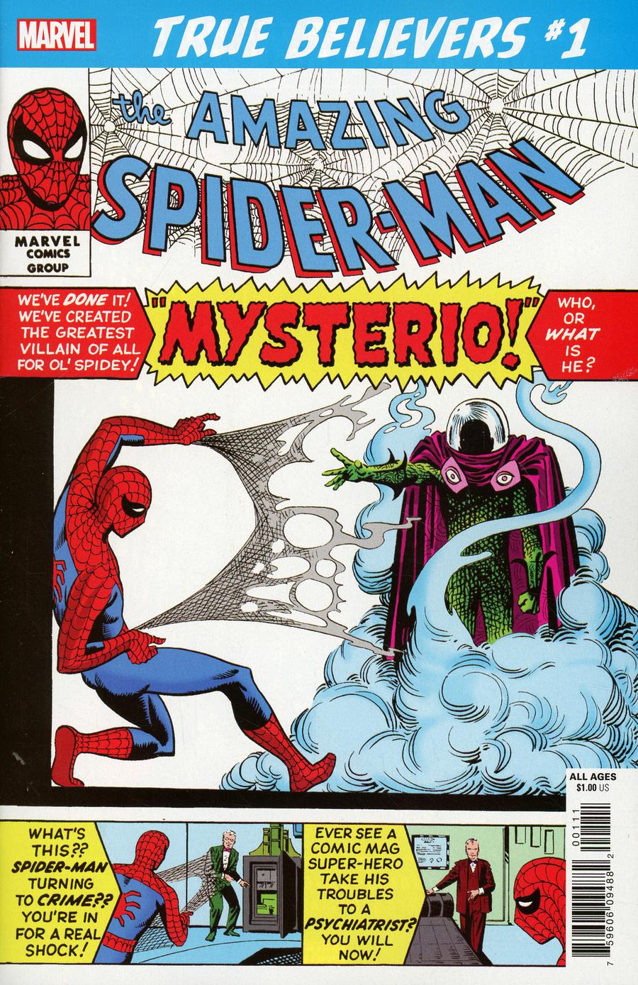 True Believers Spider-Man vs Mysterio #1