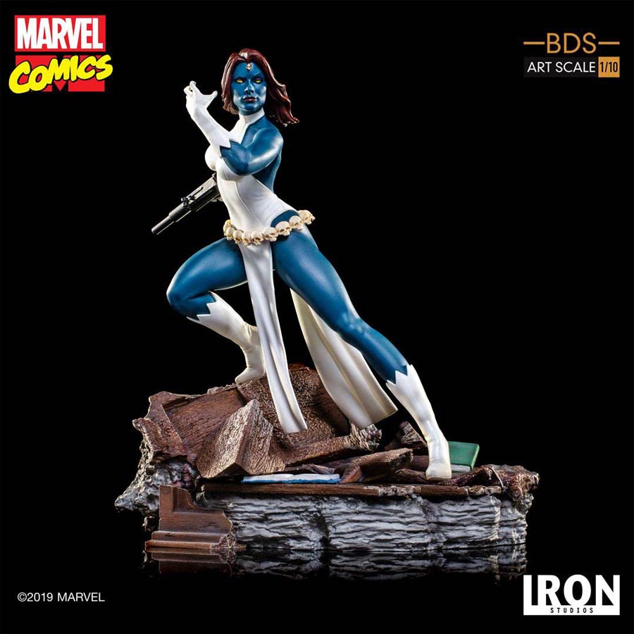 Mystique Statue By Iron Studios