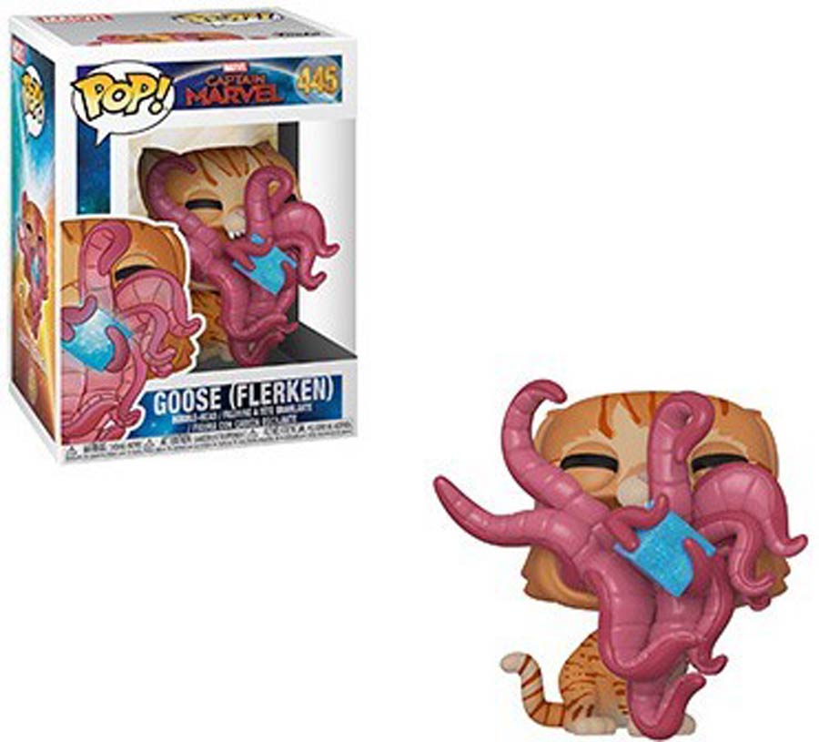 POP Marvel 445 Captain Marvel Goose (Flerken) Vinyl Bobble Head
