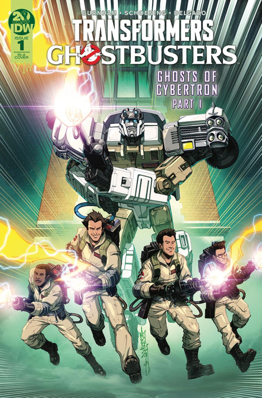 Transformers Ghostbusters #1 Cover C Incentive Alex Milne Variant Cover