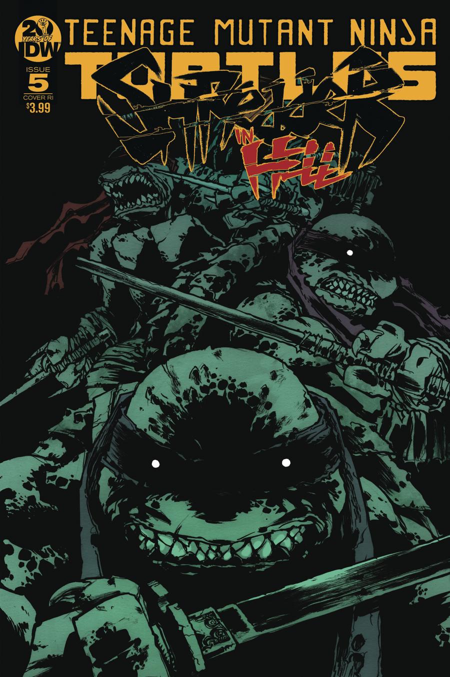 Teenage Mutant Ninja Turtles Shredder In Hell #5 Cover C Incentive Sophie Campbell Variant Cover