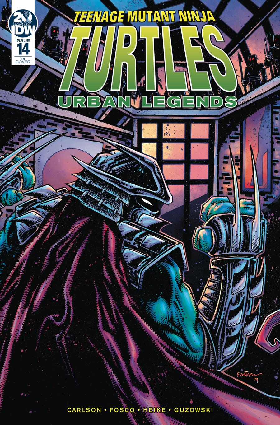 Teenage Mutant Ninja Turtles Urban Legends #14 Cover C Incentive Kevin Eastman Variant Cover