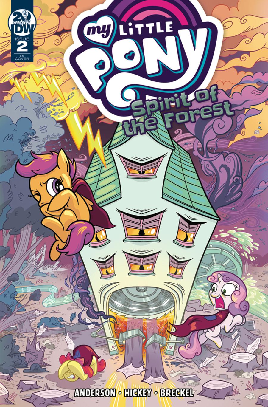 My Little Pony Spirit Of The Forest #2 Cover C Incentive Kate Sherron Variant Cover