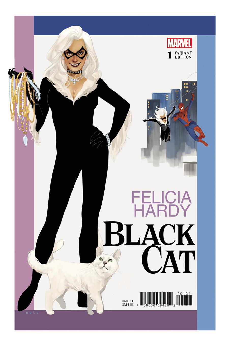 Black Cat #1 Cover H Incentive Phil Noto Variant Cover
