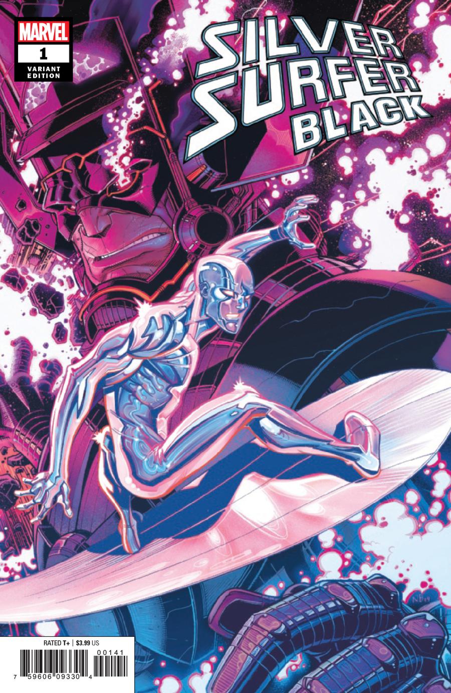 Silver Surfer Black #1 Cover F Incentive Nick Bradshaw Variant Cover