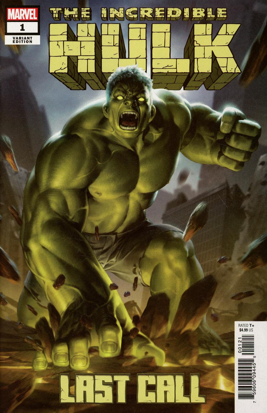 Incredible Hulk Last Call #1 Cover C Incentive Junggeun Yoon Variant Cover