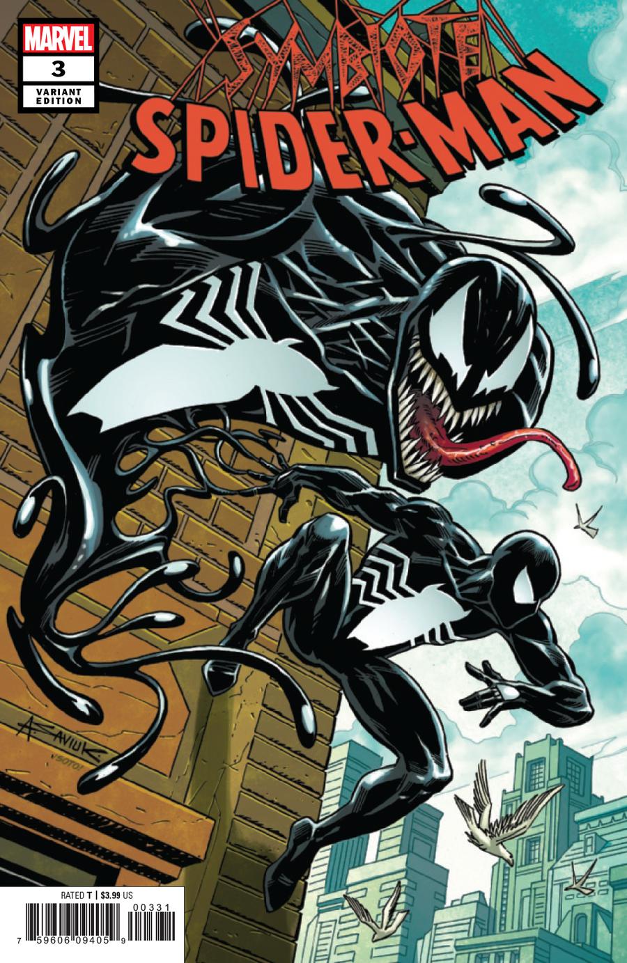 Symbiote Spider-Man #3 Cover C Incentive Alex Saviuk Variant Cover