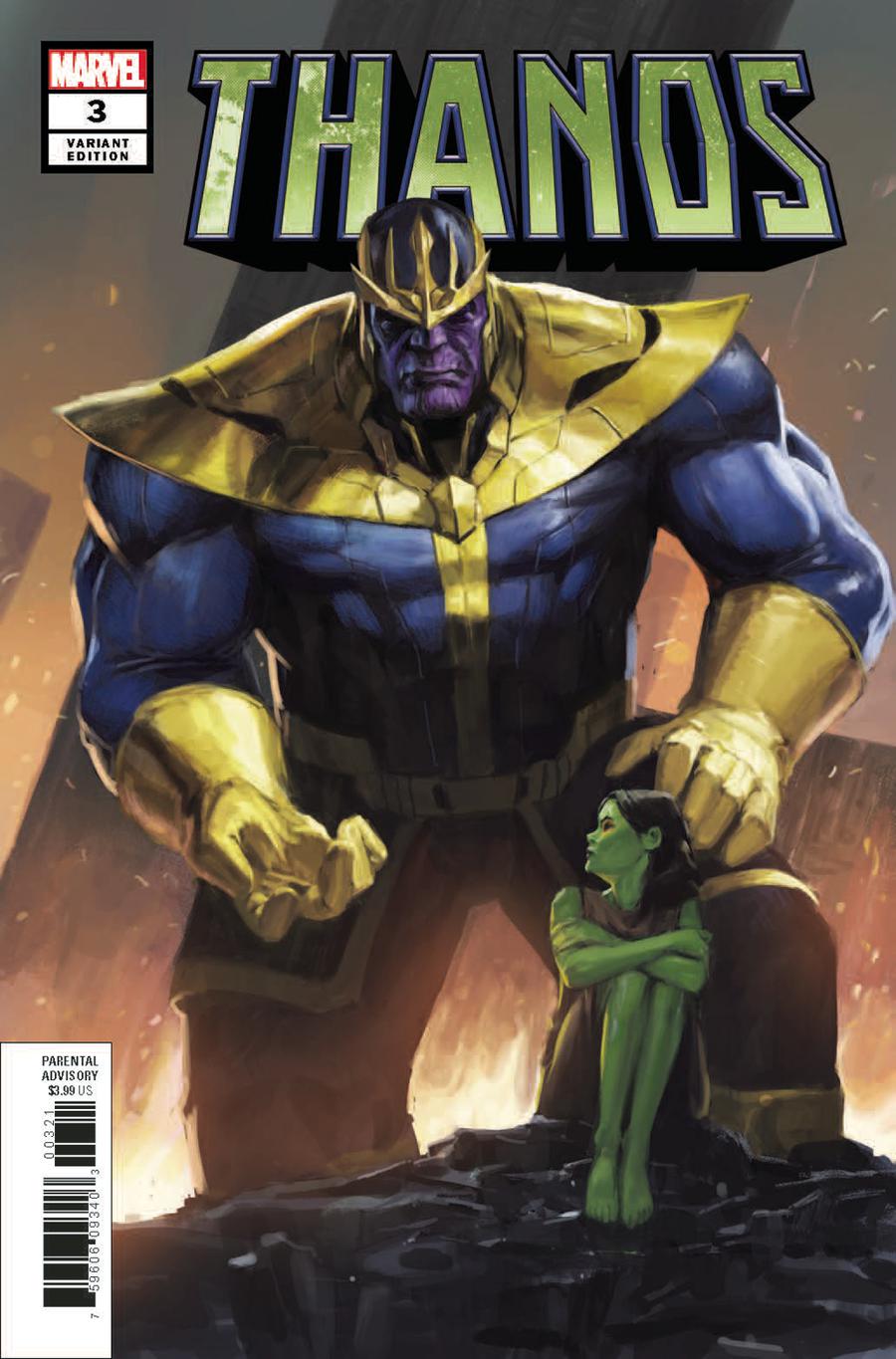Thanos Vol 3 #3 Cover C Incentive Pyeong Jun Park Variant Cover
