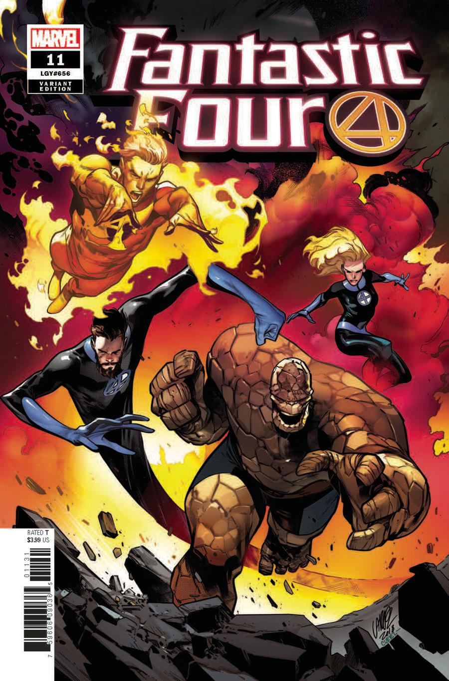 Fantastic Four Vol 6 #11 Cover D Incentive Pepe Larraz Variant Cover