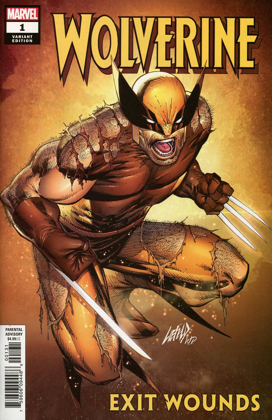 Wolverine Exit Wounds #1 Cover D Incentive Rob Liefeld Variant Cover
