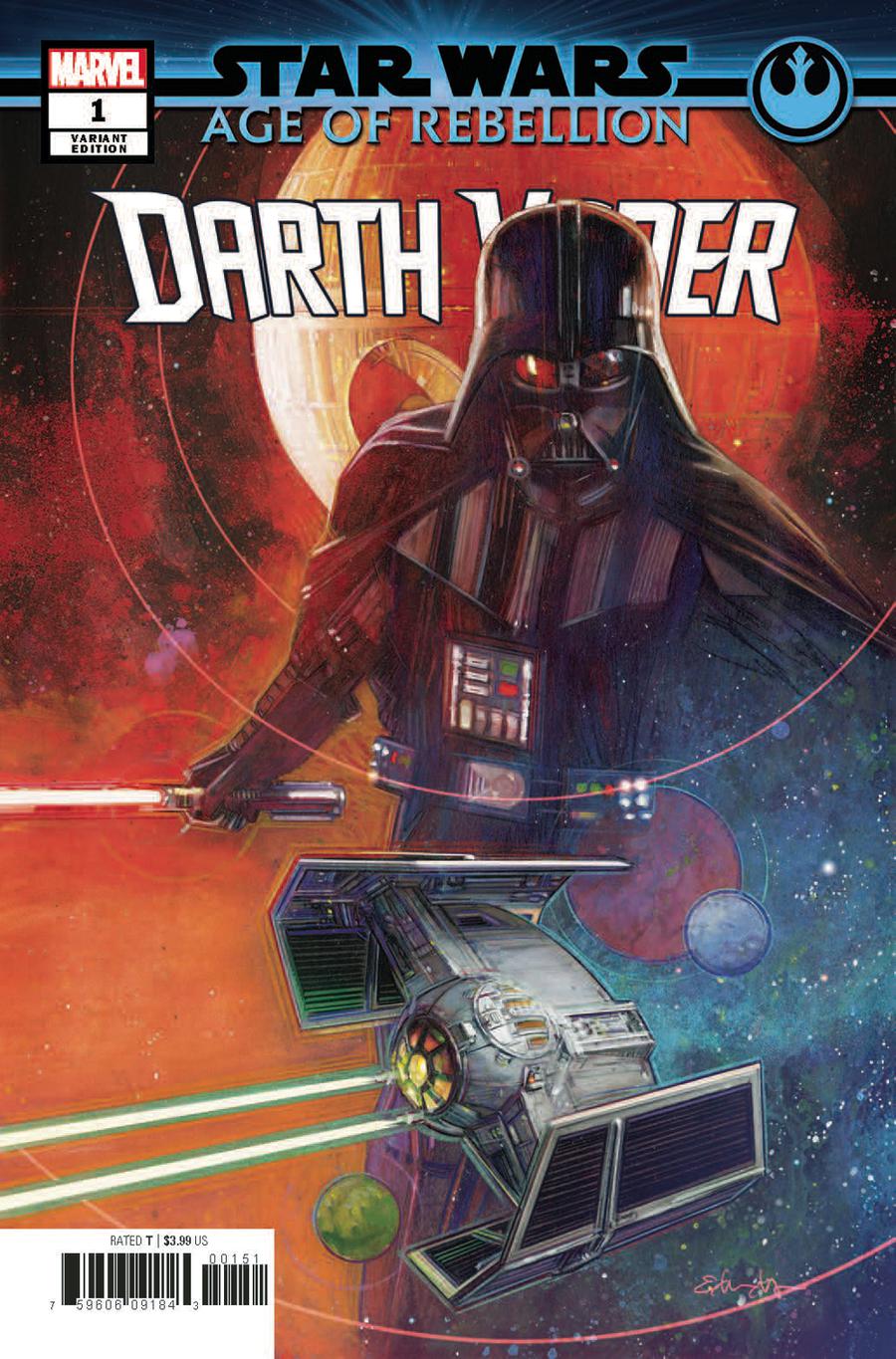 Star Wars Age Of Rebellion Darth Vader #1 Cover F Incentive Tommy Lee Edwards Variant Cover