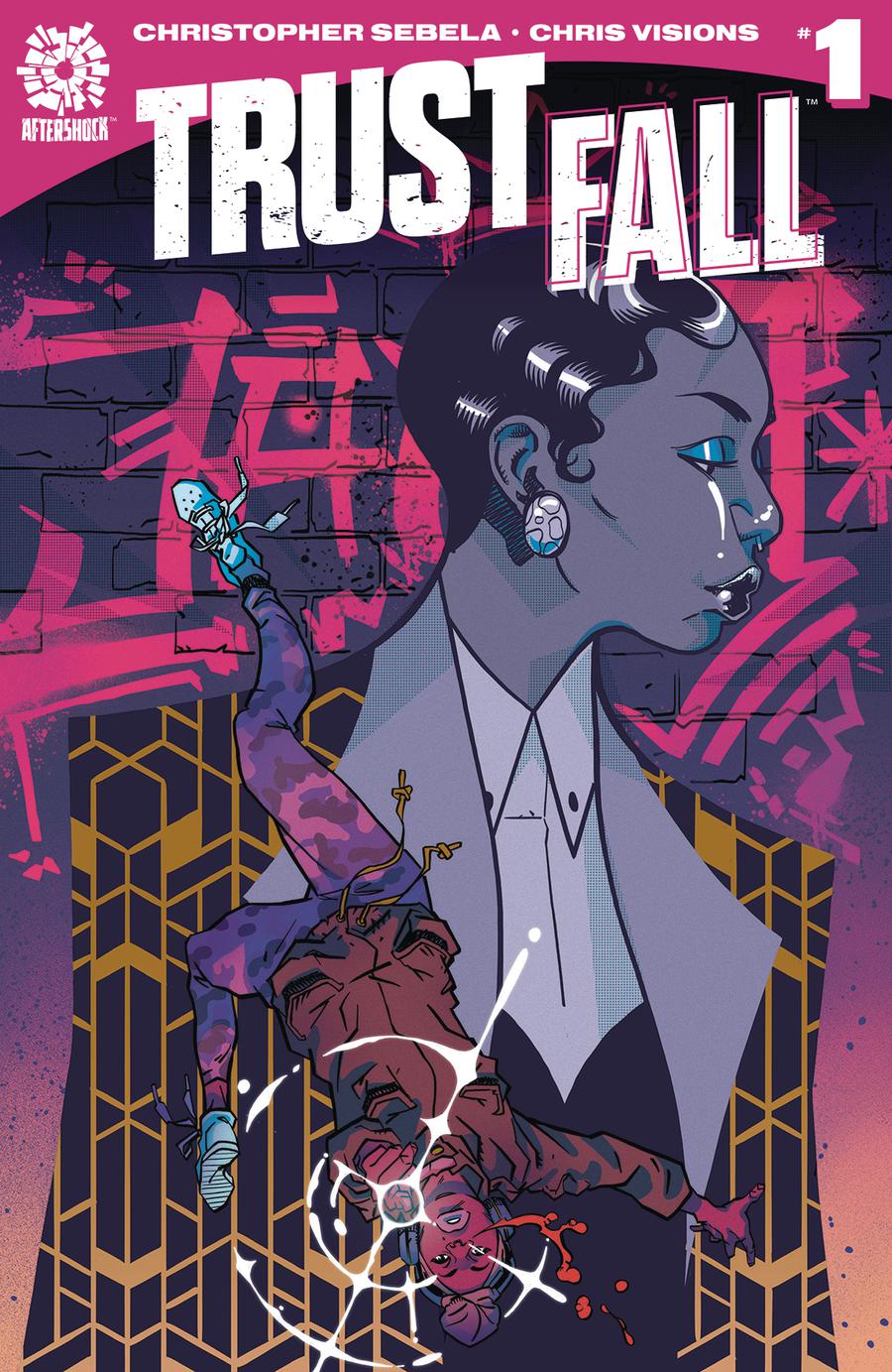 Trust Fall #1 Cover B Incentive Claire Roe Variant Cover