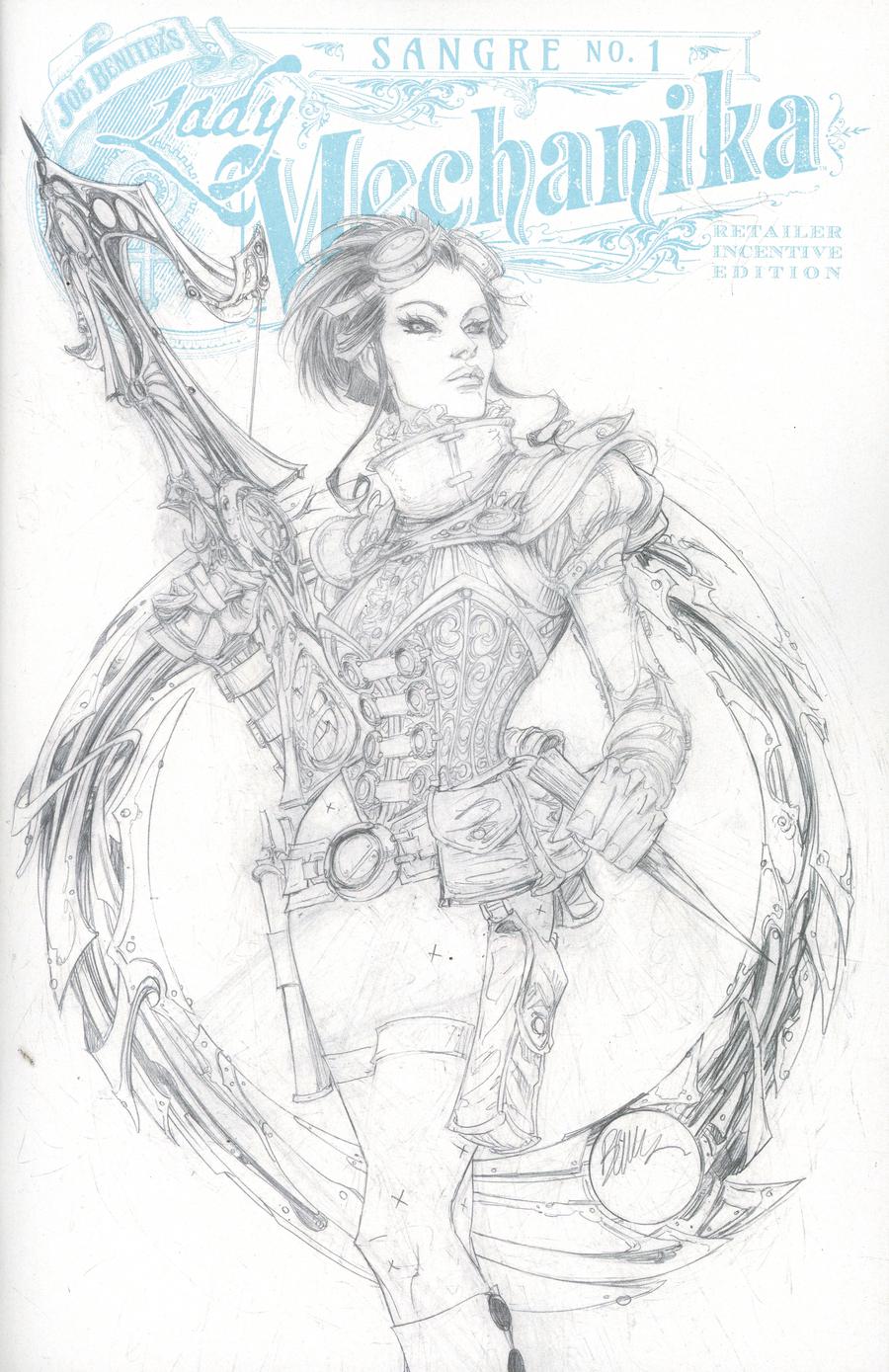 Lady Mechanika Sangre #1 Cover C Incentive Joe Benitez Variant Cover