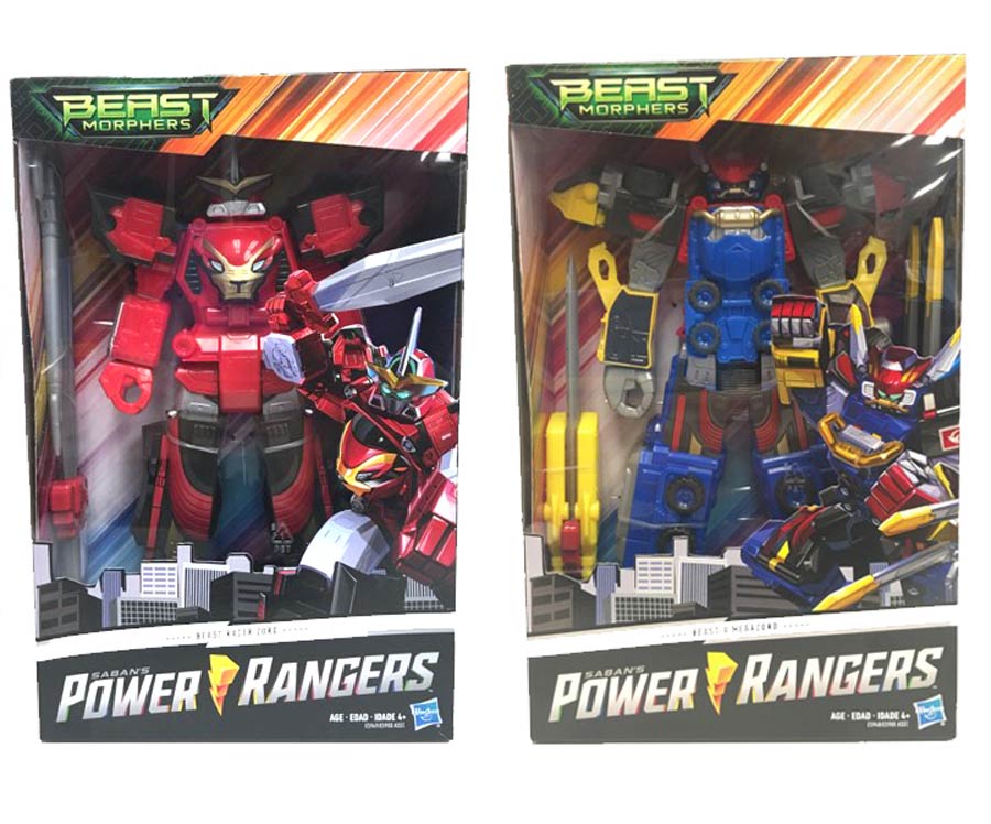 Power Rangers Beast Morphers Megazord Figure Assortment Case