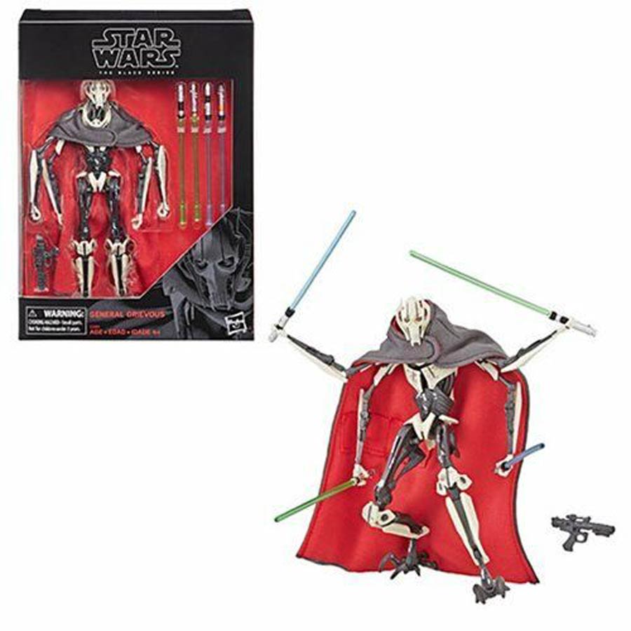 Star Wars Black Series Deluxe Action Figure #D1 - General Grievous
