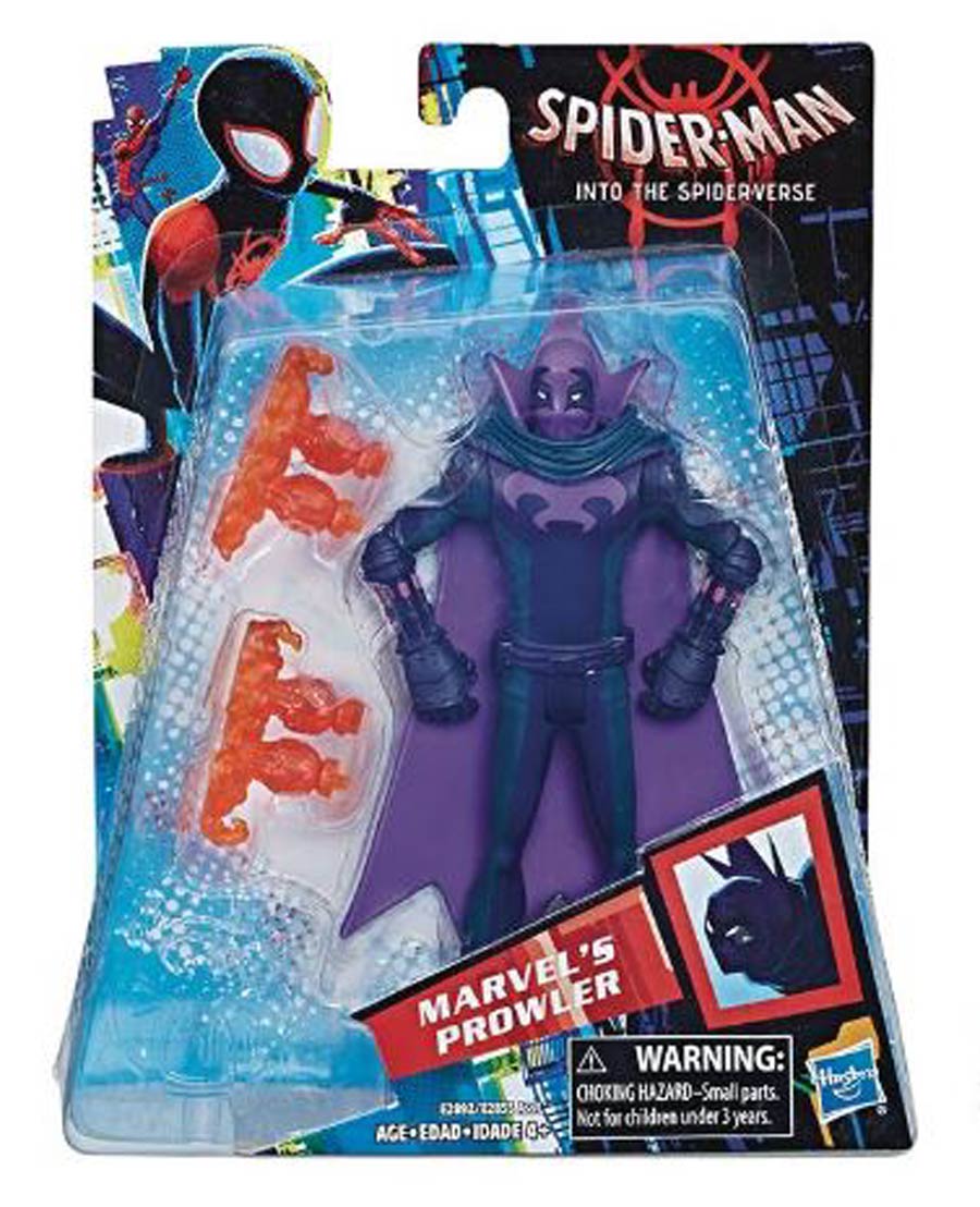Spider-Man Into The Spider-Verse 6-Inch Action Figure Assortment 201801 - Prowler