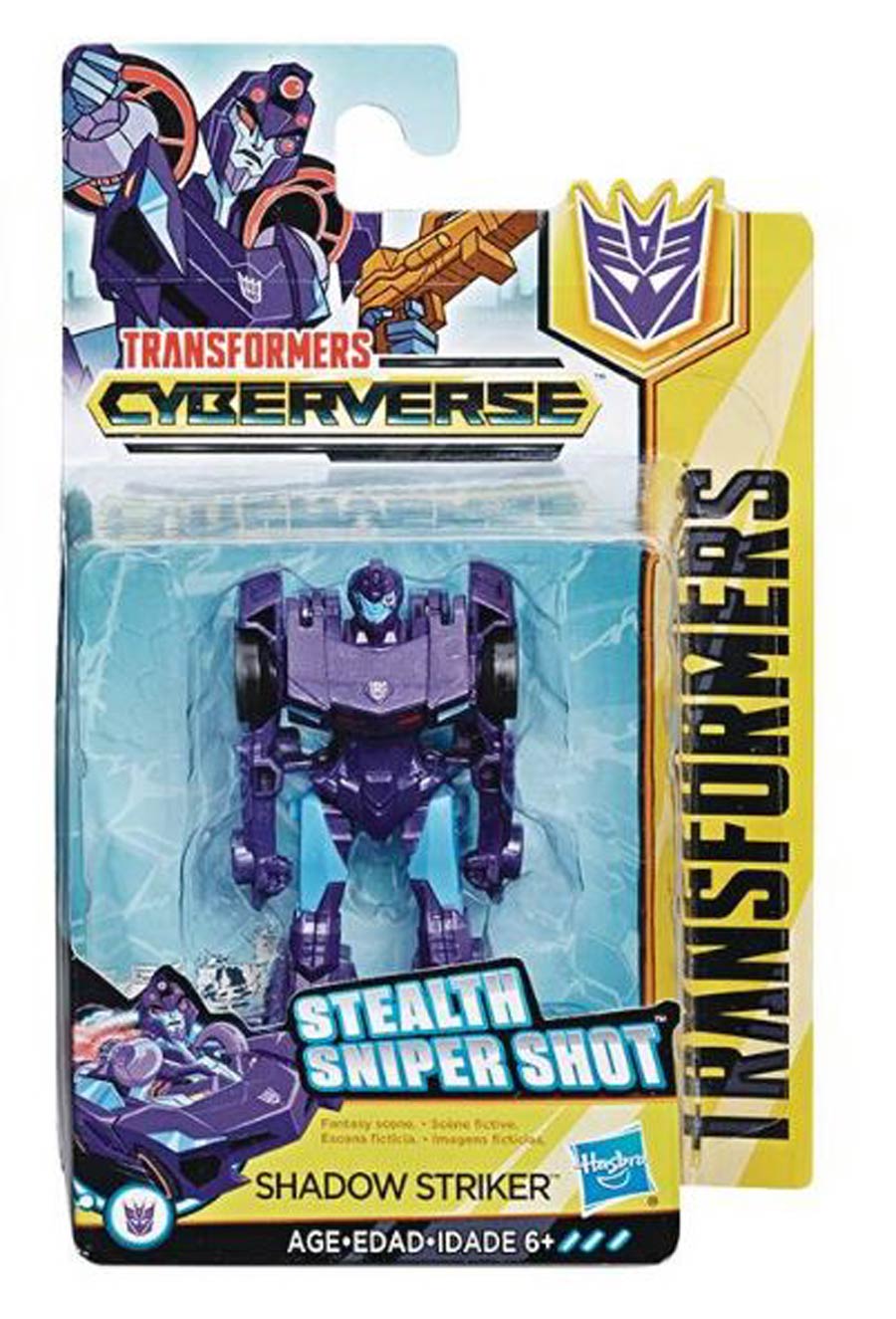 Transformers Cyberverse Scout Action Figure Assortment 201901 - Shadow Striker