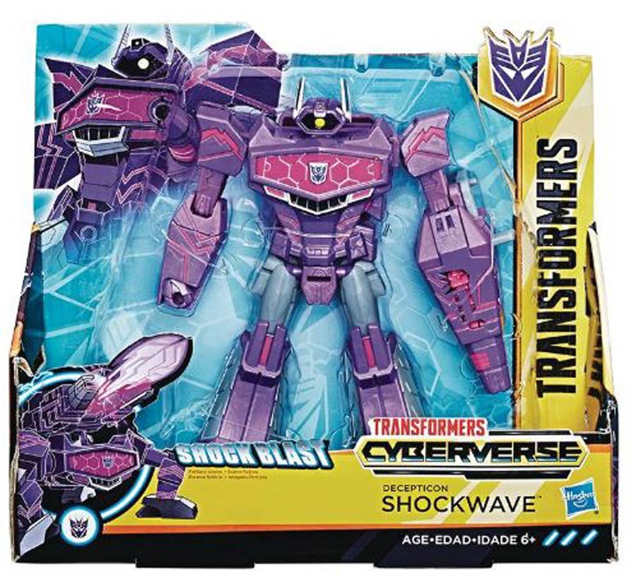 Transformers Cyberverse Ultra Action Figure Assortment 201901 - Shockwave