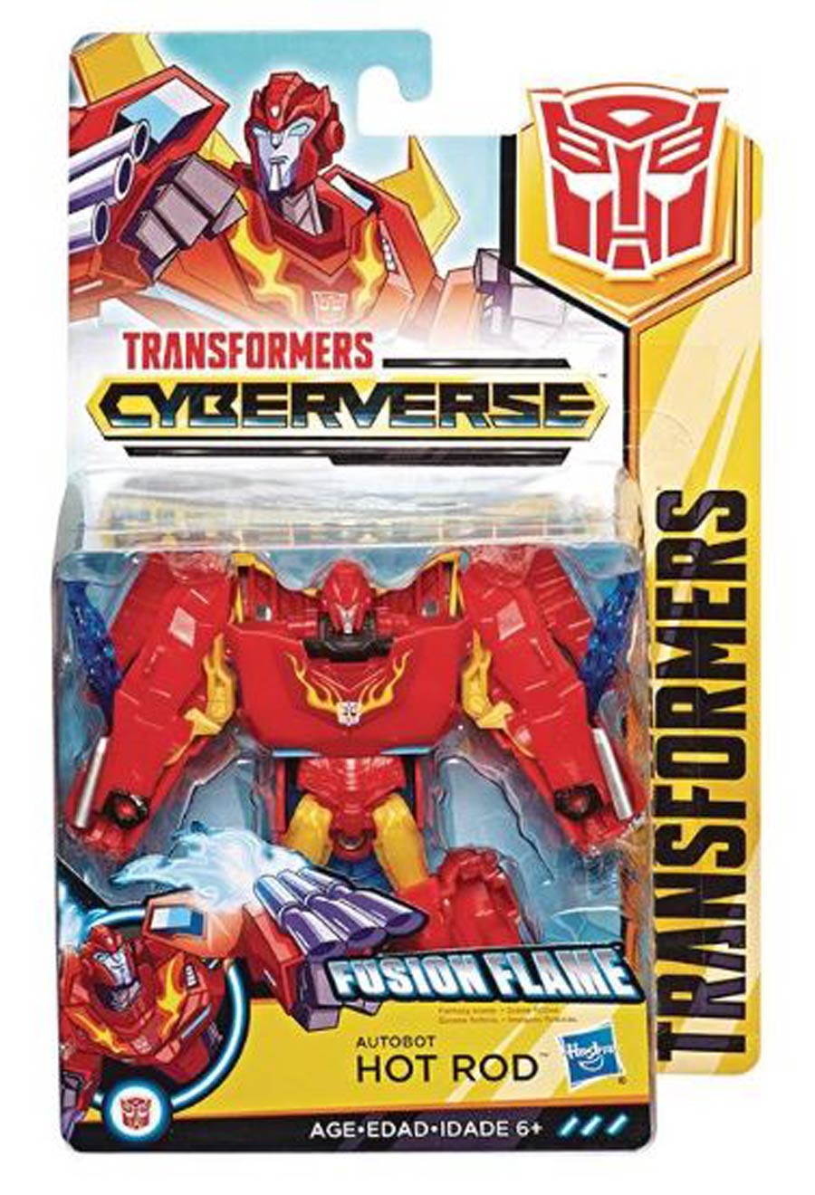 Transformers Cyberverse Warrior Action Figure Assortment 201901 - Hot Rod