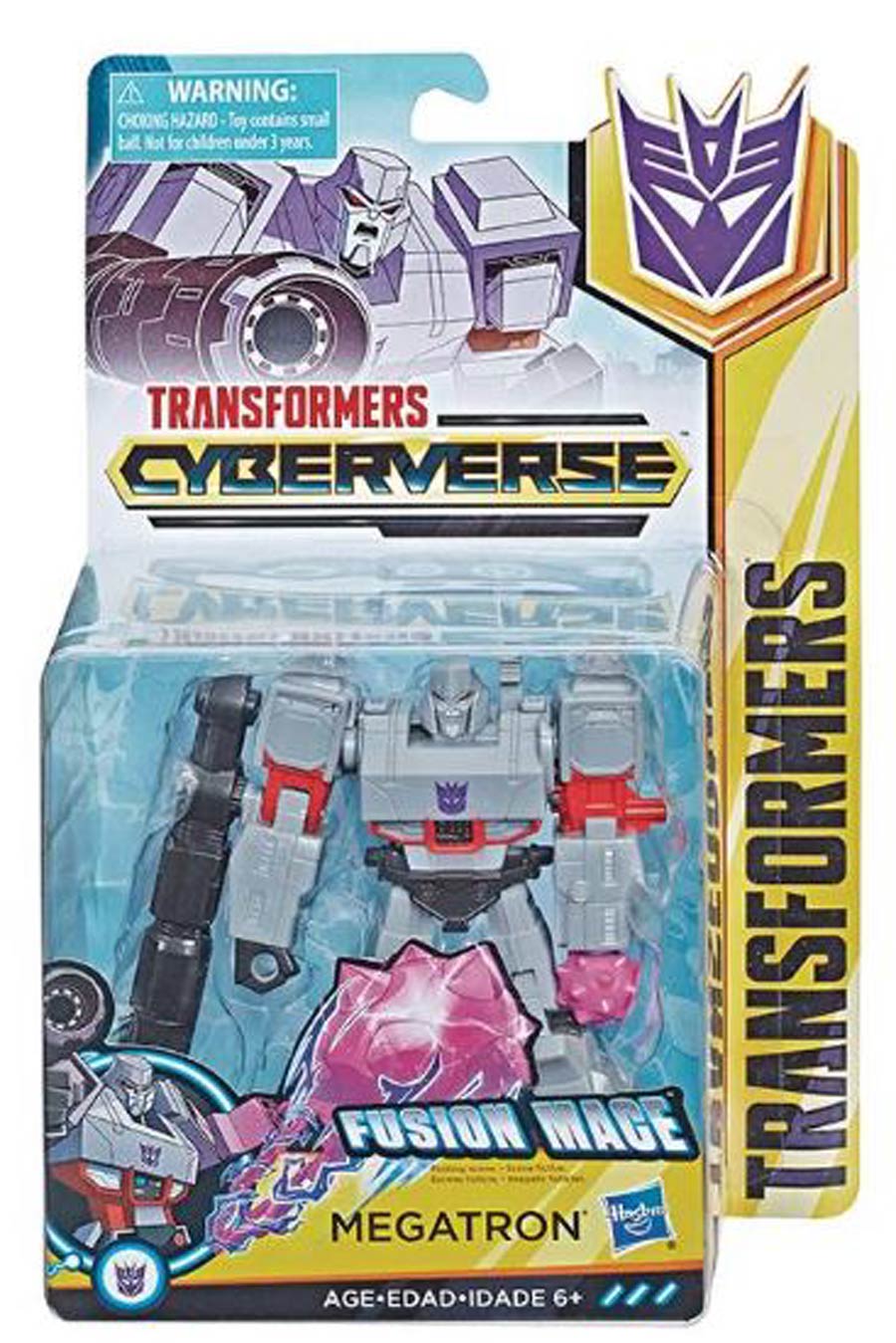 Transformers Cyberverse Warrior Action Figure Assortment 201901 - Megatron