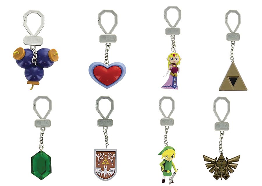 Legend Of Zelda Backpack Buddies Hanger Series 2 Blind Mystery Box
