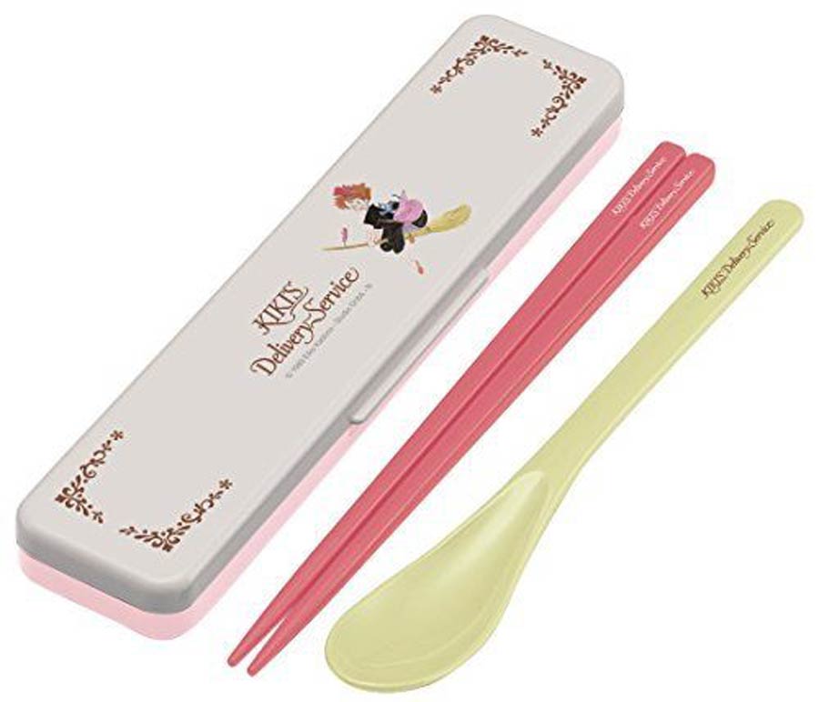 Kikis Delivery Service Bento Watercolor - Kiki Combo Chopstick and Spoon Box Set