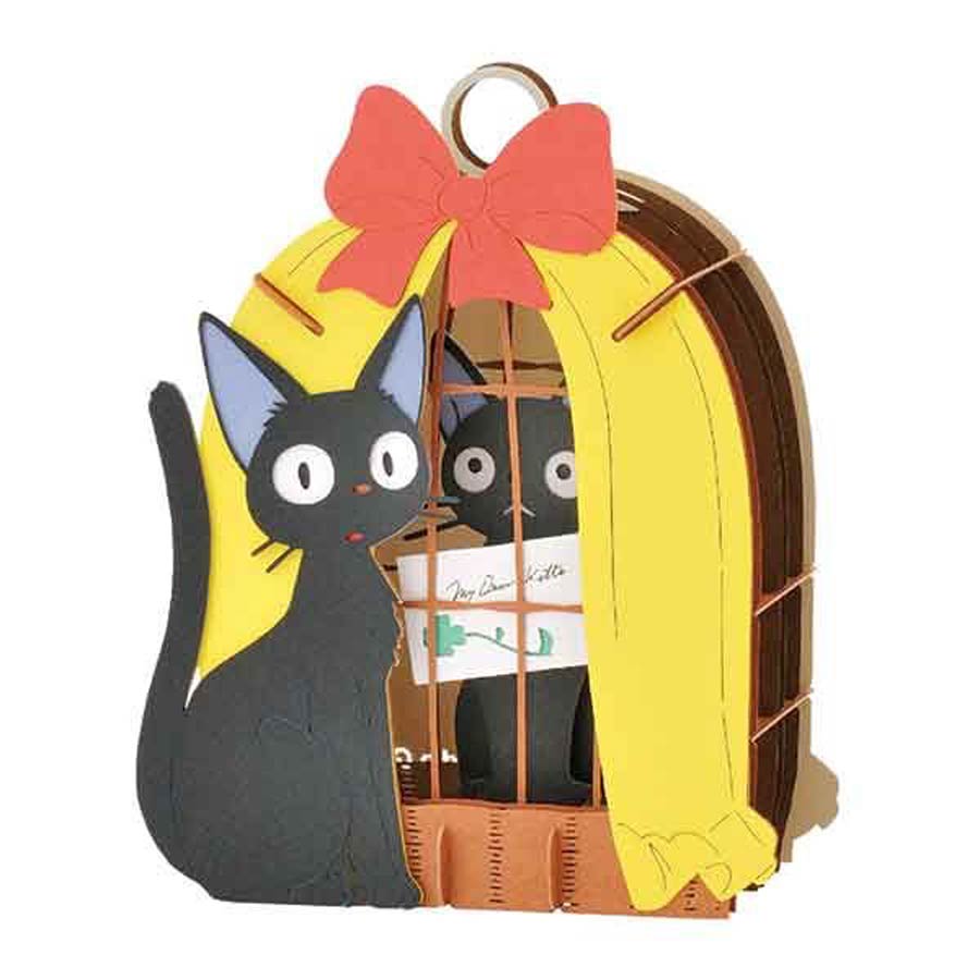 Kikis Delivery Service Paper Theater - Box Of 6 - PT-085 Jiji In Cage