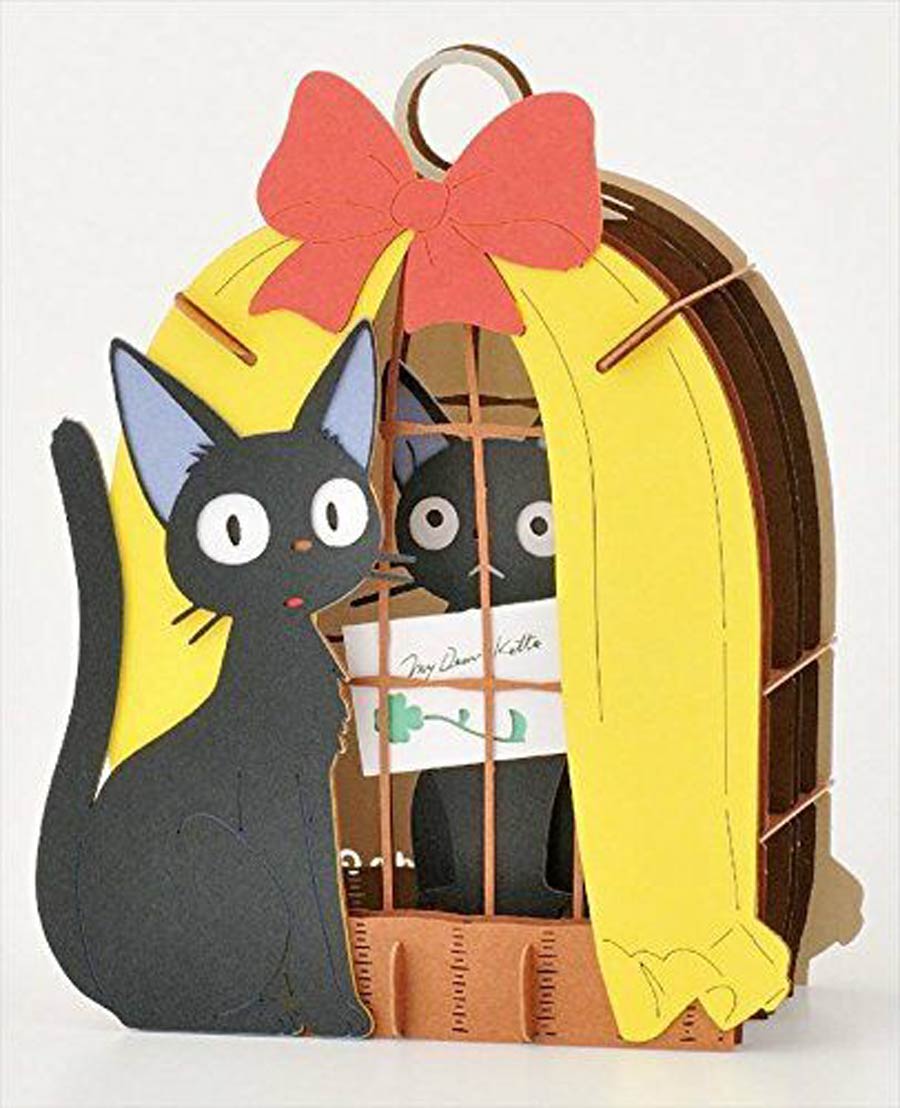 Kikis Delivery Service Paper Theater - PT-085 Jiji In Cage