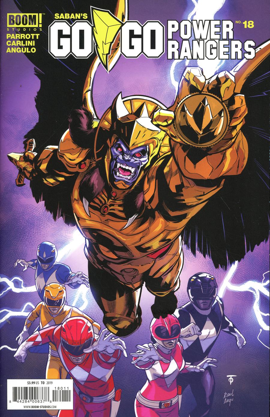Sabans Go Go Power Rangers #18 Cover A Regular Marcus To Cover